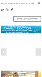 Mobile Screenshot of beachurgentcare.com